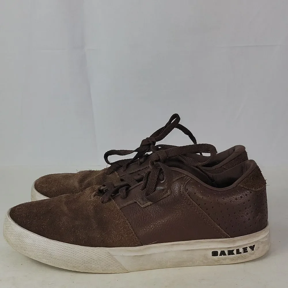 Oakley Valve‎ 2 Brown Leather Men's Sneakers